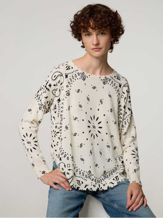 Bild von Pullover aus Kaschmir MELA BANDANA