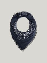 Bild von Kaschmirtuch im Bandana-Look