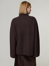 Image sur Pull à col montant en cachemire