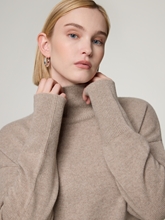 Bild von Stehkragenpullover aus Kaschmir