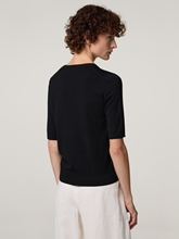 Bild von Kurzarmshirt aus Feinstrick