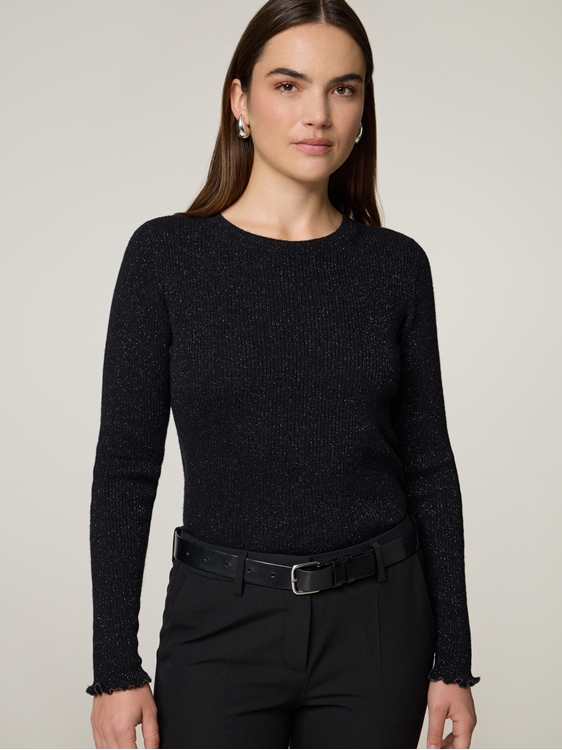 Bild von Pullover mit Rippen