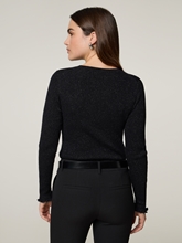 Bild von Pullover mit Rippen