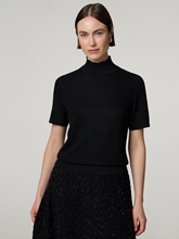 Bild von Kurzarmshirt aus Feinstrick