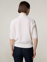 Bild von Strickshirt mit Schleife