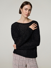Bild von Pullover aus Lochstrick