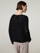 Bild von Pullover aus Lochstrick