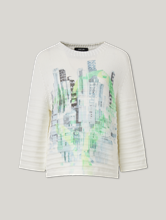Bild von Strickpullover mit Print