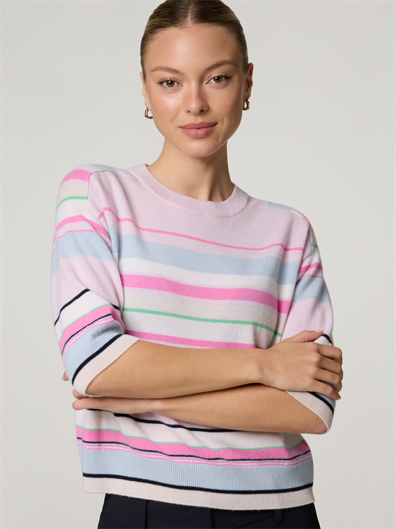 Image sur Pull en maille avec cachemire