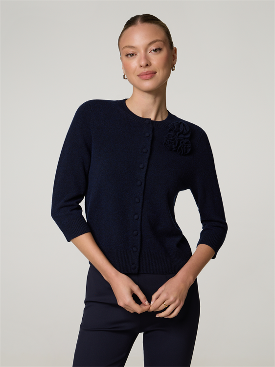 Bild von Strickjacke mit Kaschmir