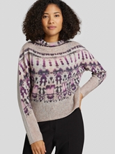 Bild von Pullover mit Batik-Print