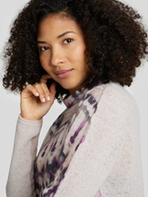 Bild von Pullover mit Batik-Print