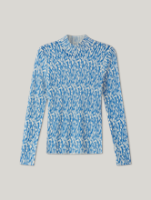 Bild von Pullover mit Allover-Print