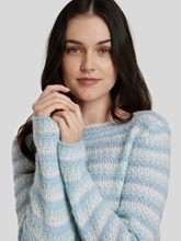 Image sur Pullover maille à rayures