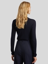 Image sur Pull-over en tricot avec soie SAX