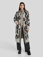 Bild von Strickmantel mit Fransen