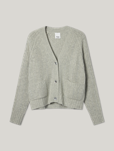 Bild von Strickjacke mit Strasssteinen