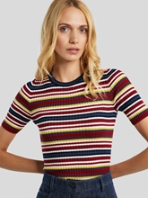 Bild von T-Shirt aus Feinstrick