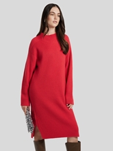 Image sur Robe maille à col montant