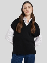 Bild von Pullunder aus Wolle und Kaschmir