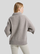 Image sur Pull à col montant manches 7/8