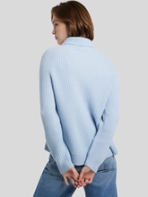 Image sur Pull à col roulé en cachemire