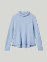 Image sur Pull à col roulé en cachemire