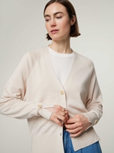 Bild von Strickjacke aus Seiden-Mix