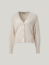 Bild von Strickjacke aus Seiden-Mix