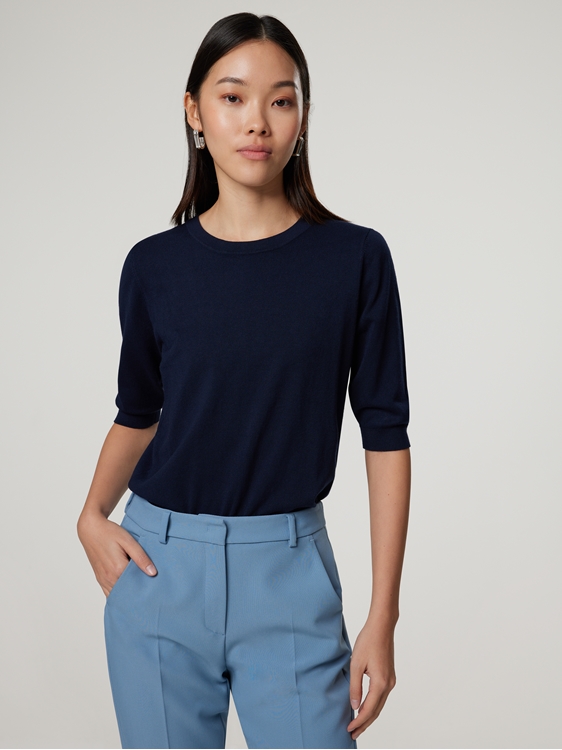 Bild von Rundhals Pullover