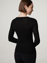 Bild von Strickshirt mit Seide OMETTO