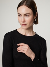 Bild von Strickshirt mit Seide OMETTO