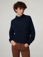 Bild von Strickpullover mit Alpaka-Wolle