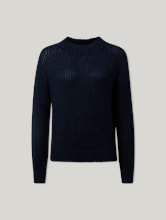 Bild von Strickpullover mit Alpaka-Wolle