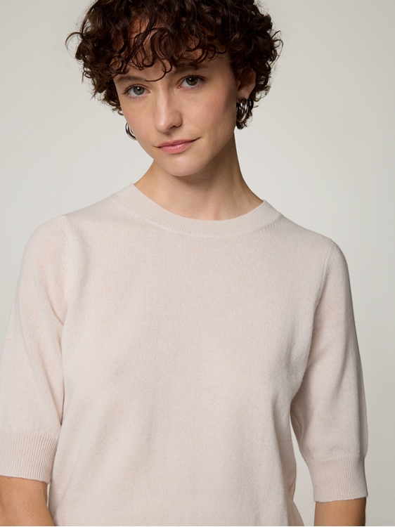 Bild von Strickshirt mit Kaschmir