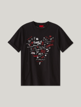 Bild von T-Shirt mit Logo-Print