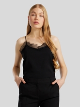 Bild von Trägertop mit Spitzen-Details CRIZIA