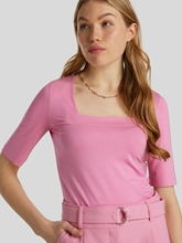 Bild von T-Shirt mit Karree-Ausschnitt