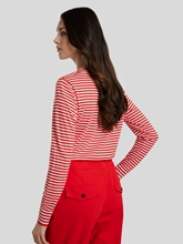 Bild von Langarmshirt mit Streifen