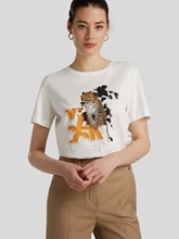 Bild von T-Shirt mit Leopard Motiv