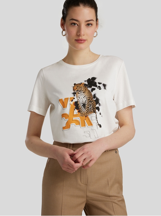 Bild von T-Shirt mit Leopard Motiv