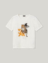 Bild von T-Shirt mit Leopard Motiv