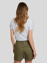 Image sur T-shirt à rayures