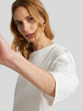 Image sur Shirt imprimé fleur patch