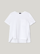 Image sur T-shirt à dentelle