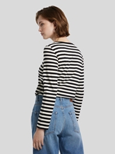 Bild von Langarmshirt mit Streifen