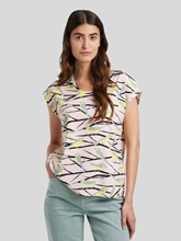 Bild von Shirt mit Vogel-Print