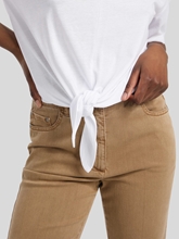Bild von T-Shirt mit Knotendetail