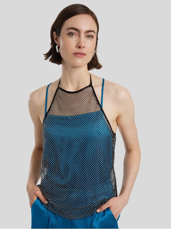 Bild von Netztop mit Strassteine