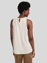 Bild von Blusenshirt mit Jersey-Rücken